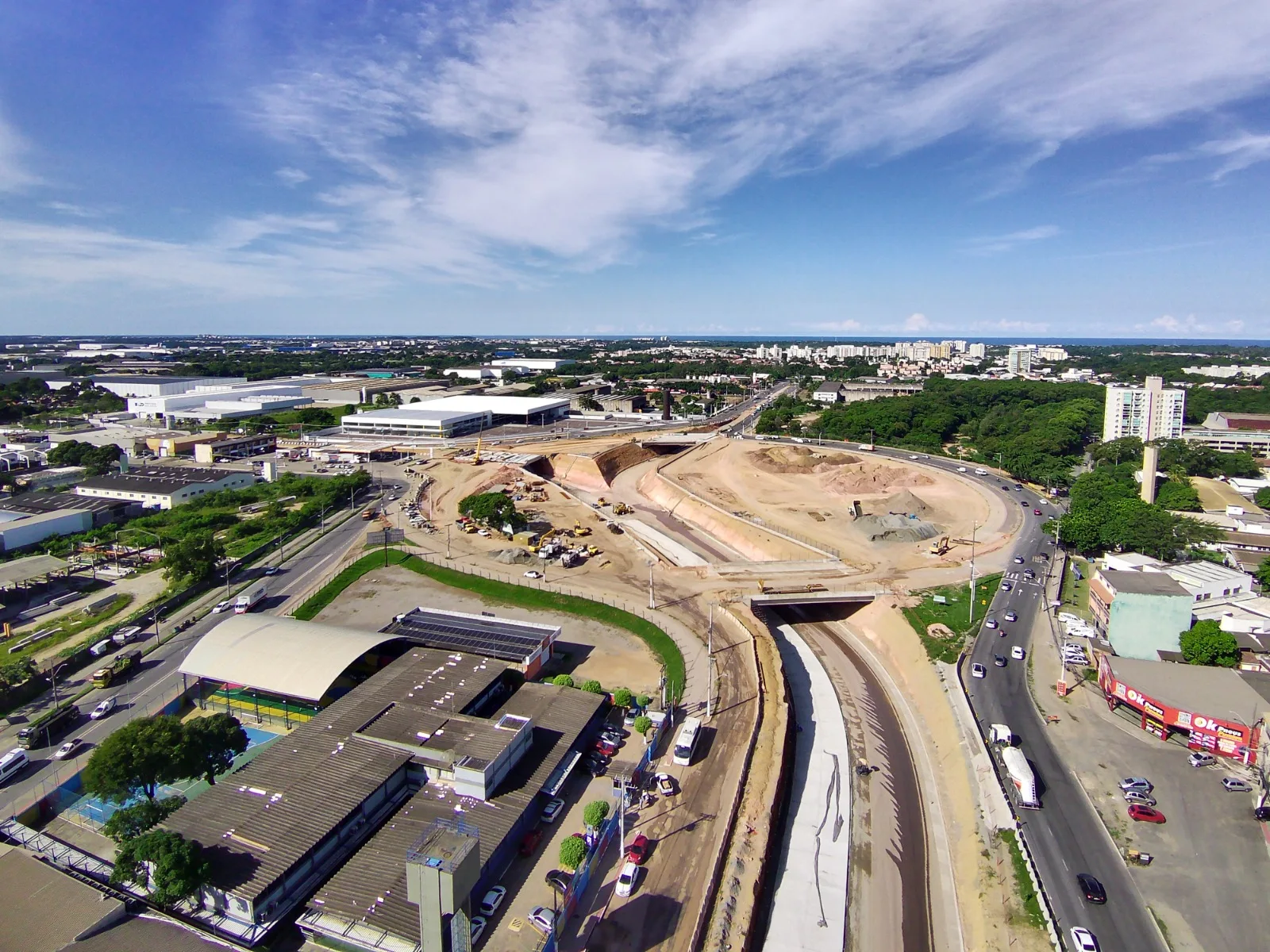 Rotatória do Ó terá viaduto liberado neste domingo; veja o que muda no trânsito na Serra