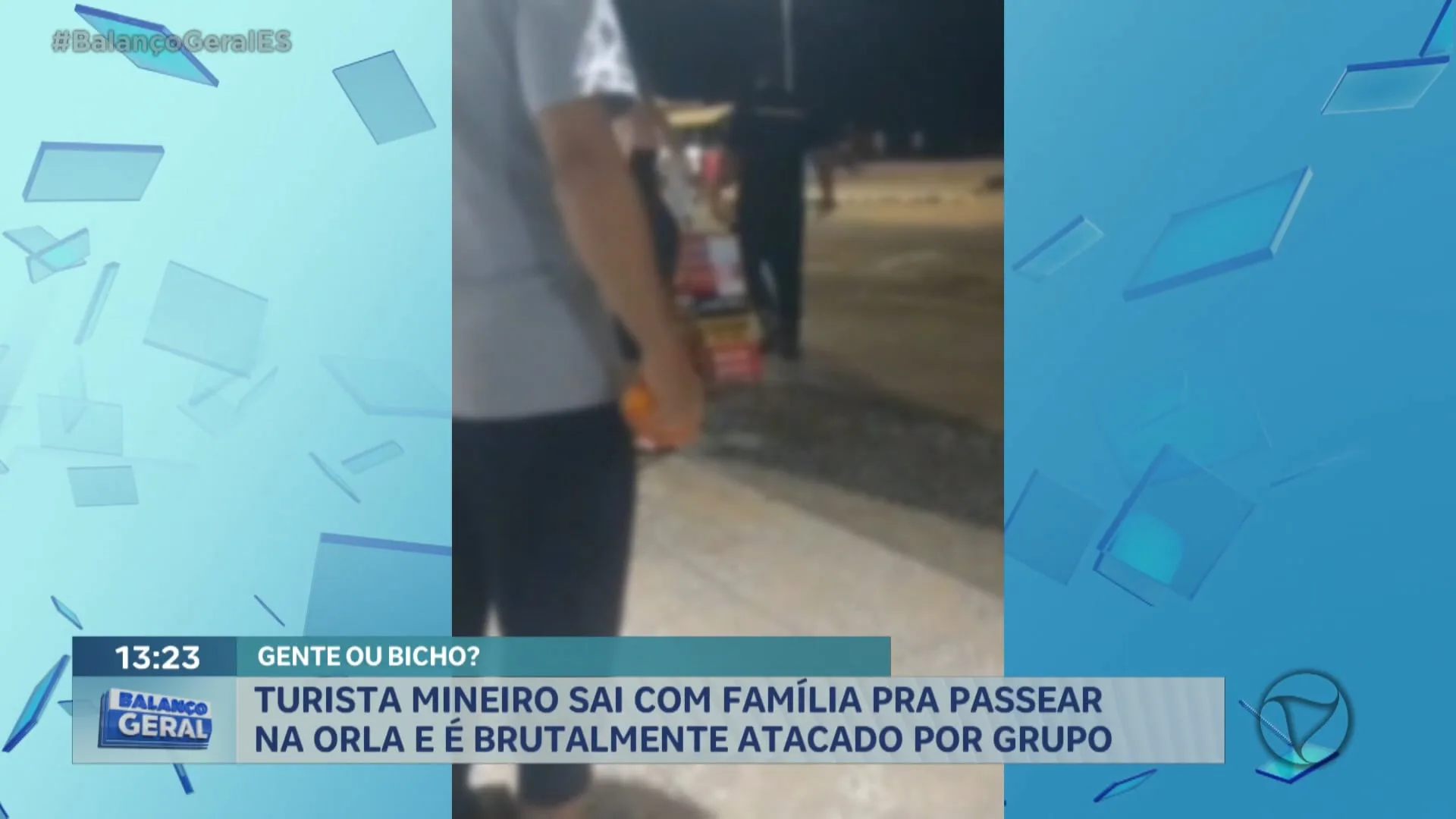 TURISTA É AGREDIDO EM GUARAPARI NA FRENTE DA ESPOSA E DOS FILHOS