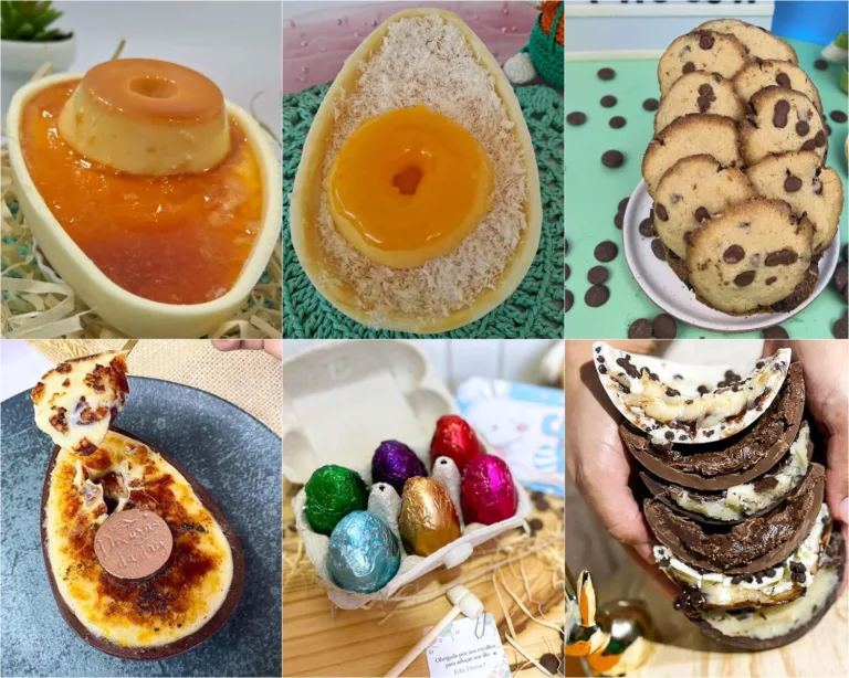Ovo de pudim, quindim e até de cookie: opções diferentes para a Páscoa