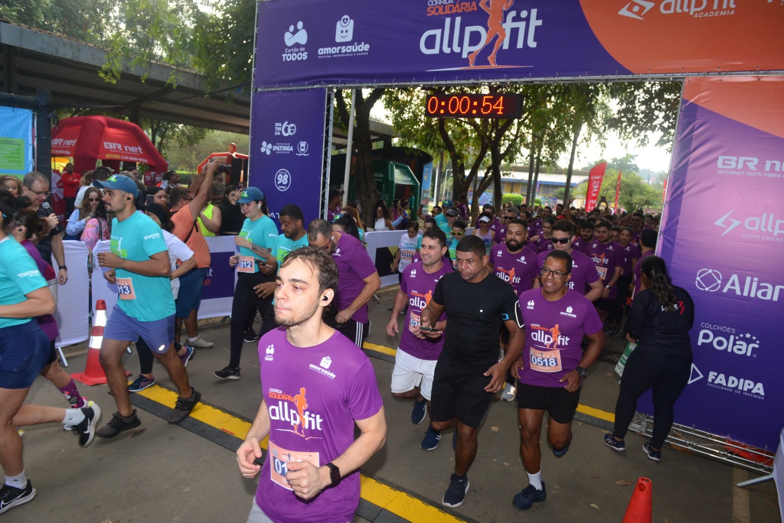 Corrida Solidária Allp Fit reuniu milhares de pessoas e entrou para a história no Vale do Aço