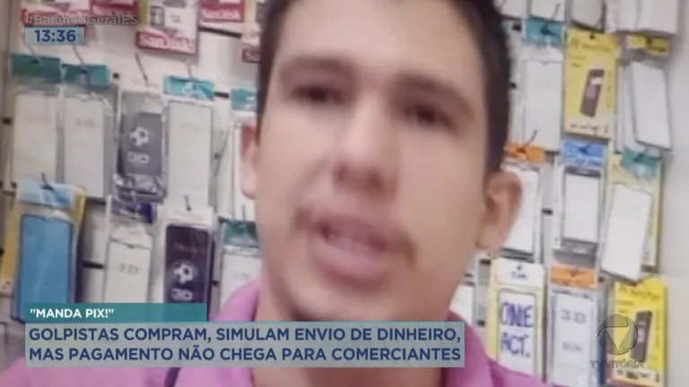 Golpistas compram, simulam envio de dinheiro, mas pagamento não chega para comerciantes