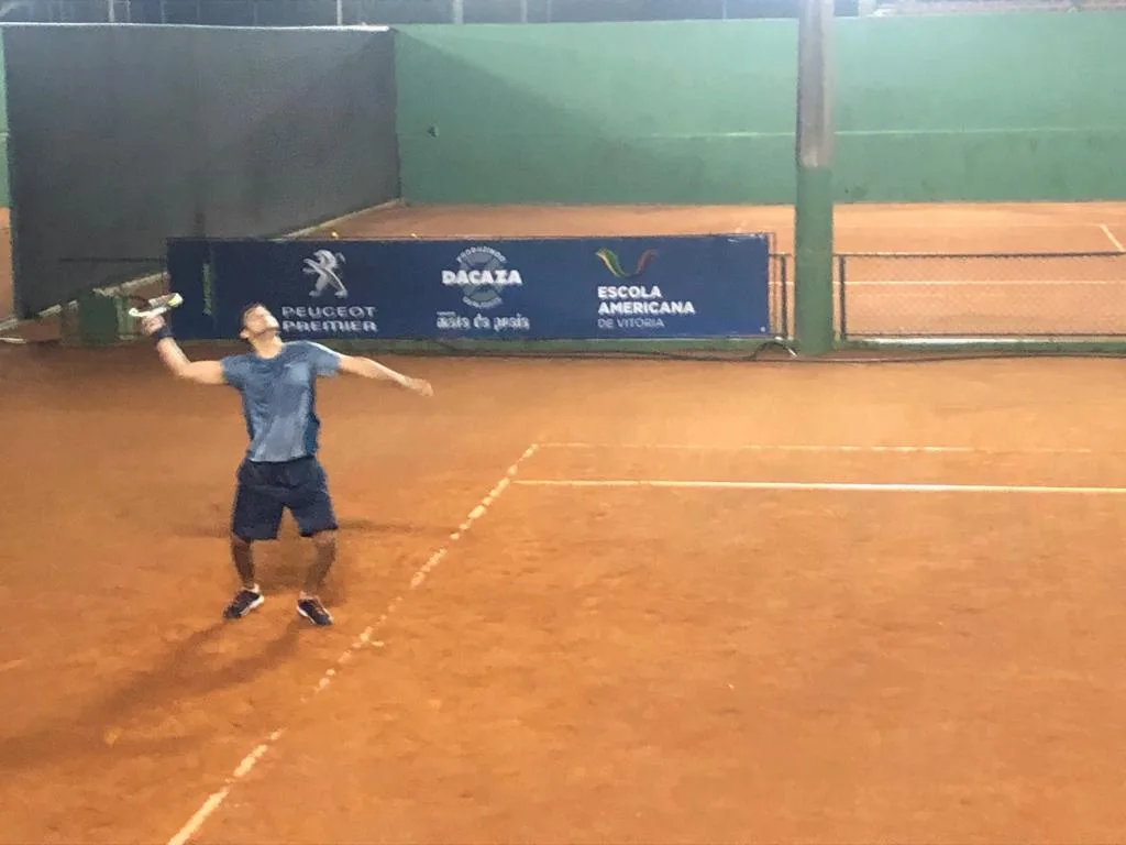 Grandes jogos marcam segundo dia da 7° etapa do Circuito Rede Vitória ES Open de Tênis