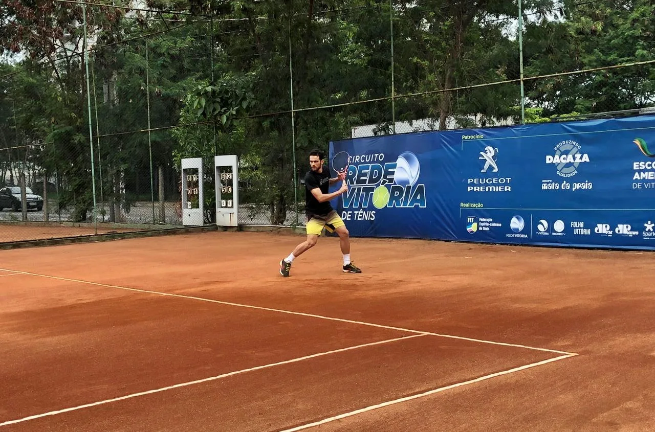 Circuito Rede Vitória de Tênis poderá ter campeões inéditos