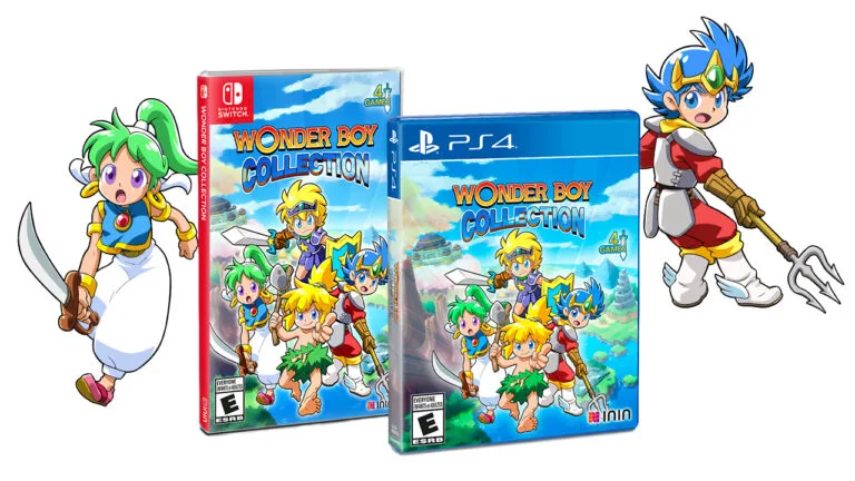 Wonder Boy Collection é anunciado para Nintendo Switch e PS4