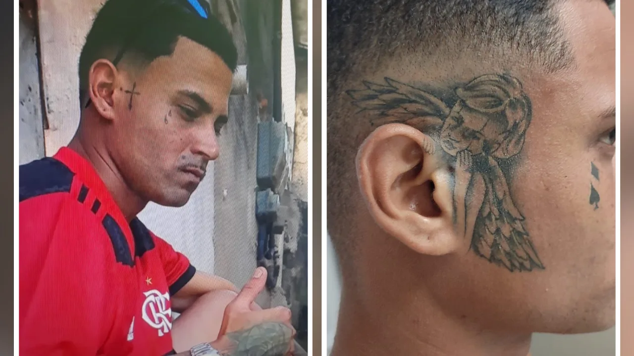 Após mudar tatuagem, homem mais procurado da Serra é preso durante operação