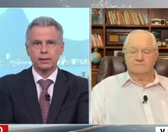 Só o sono! Boris Casoy dorme ao vivo em programa de TV. Veja vídeo