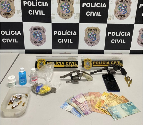 Suspeito de vender drogas e armas para traficantes da Grande Vitória é preso no Sul do ES