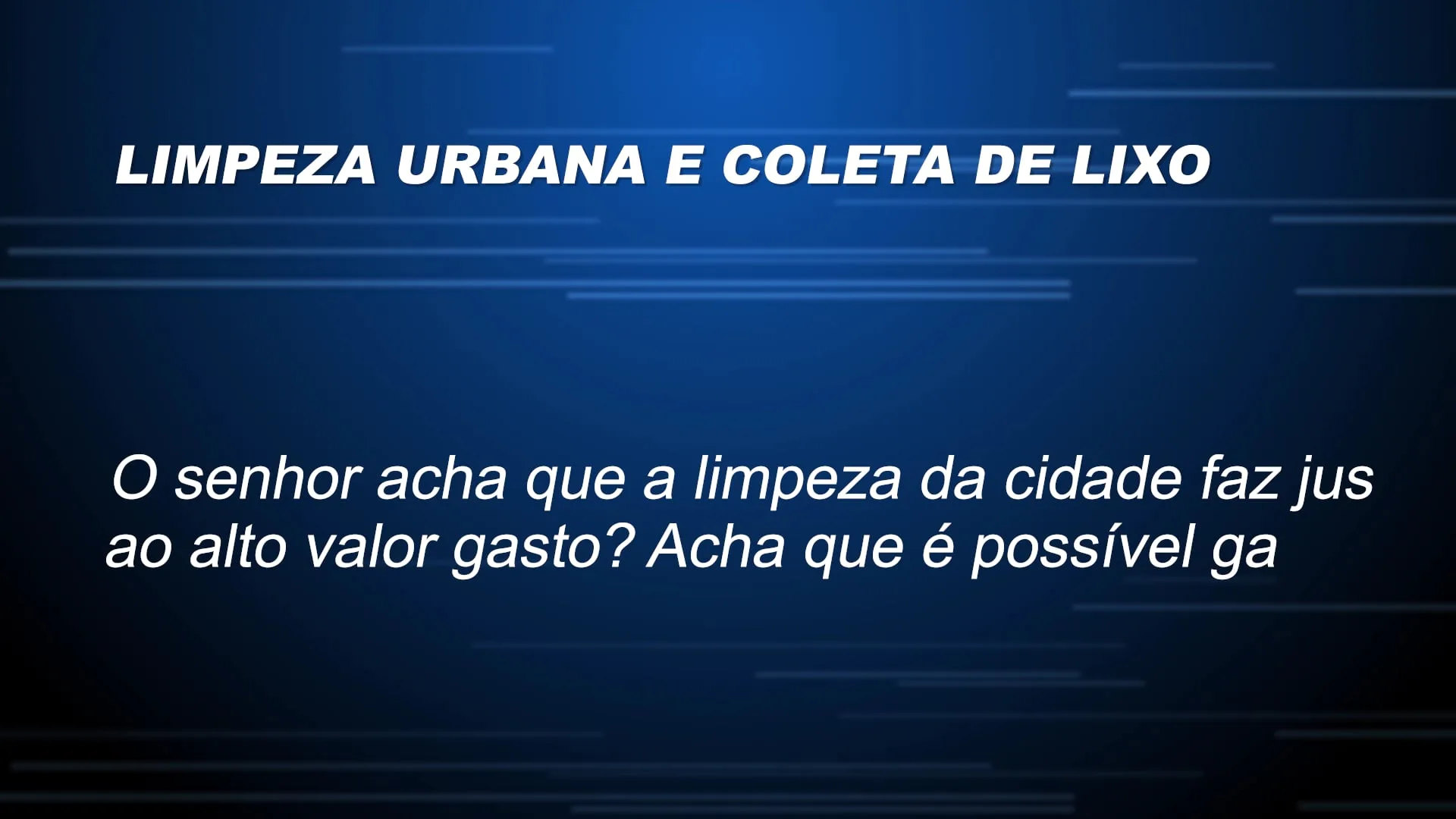 Entrevista com Amarildo Lovato (PSL), candidato a prefeito de Vila Velha