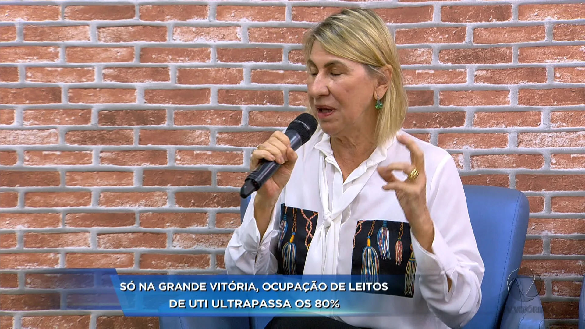 Ocupação dos leitos de UTI na Grande Vitória é mais de 80% (parte 1)