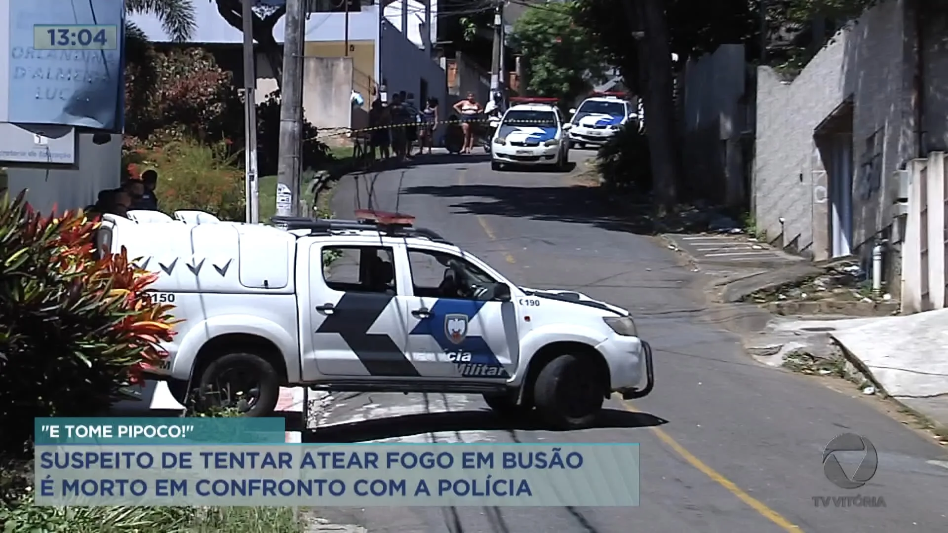 Confronto entre policiais e bandidos na região de Santa Martha e São Cristóvão, em Vitória