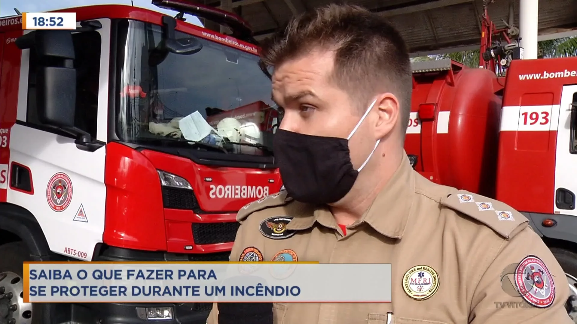 Saiba o que fazer para se proteger durante um incêndio