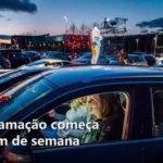 Shows drive-in são liberados e já tem programação para o fim de semana