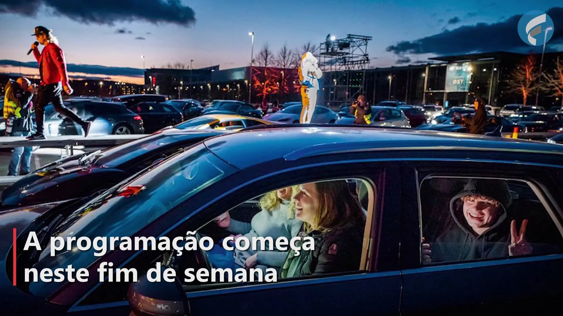 Shows drive-in são liberados e já tem programação para o fim de semana