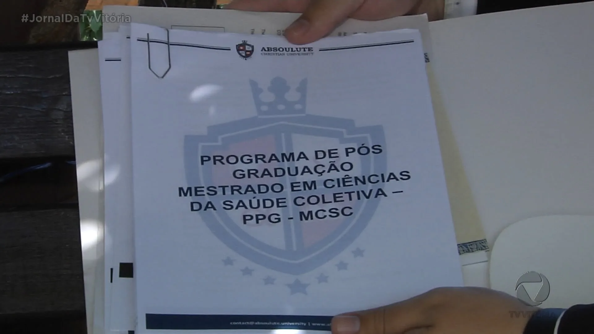 DEPOIMENTOS REVELAM COMO FUNCIONAVA UM ESQUEMA CRIMINOSO DE DIPLOMAS FALSOS NO ESPÍRITO SANTO.