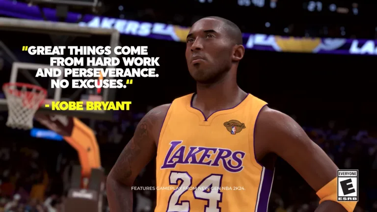 NBA 2K24 Lança Trailer Destacando Momentos Memoráveis de Kobe Bryant