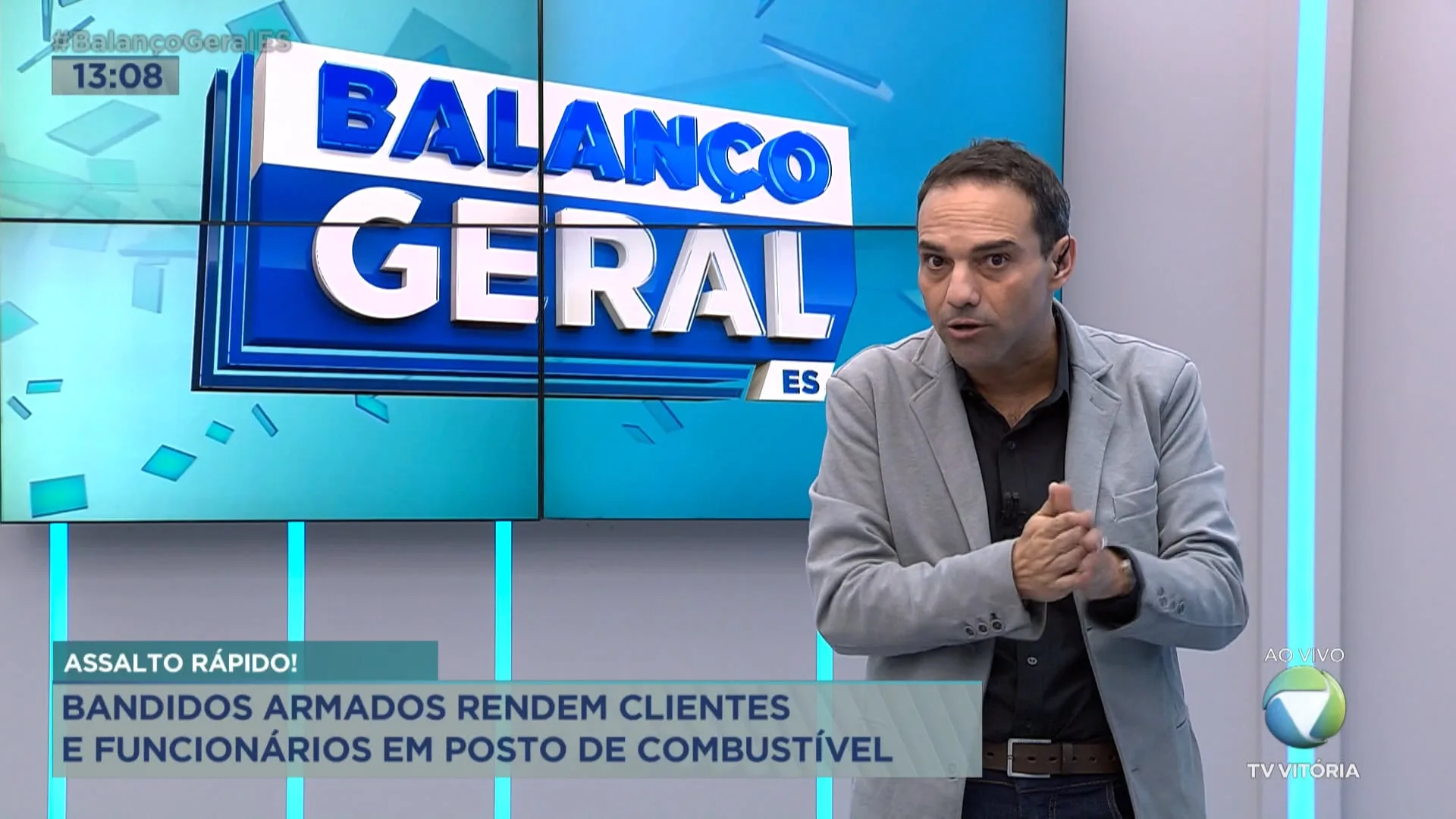 Clientes e funcionários são assaltados em um posto de combustíveis, em Vila Velha