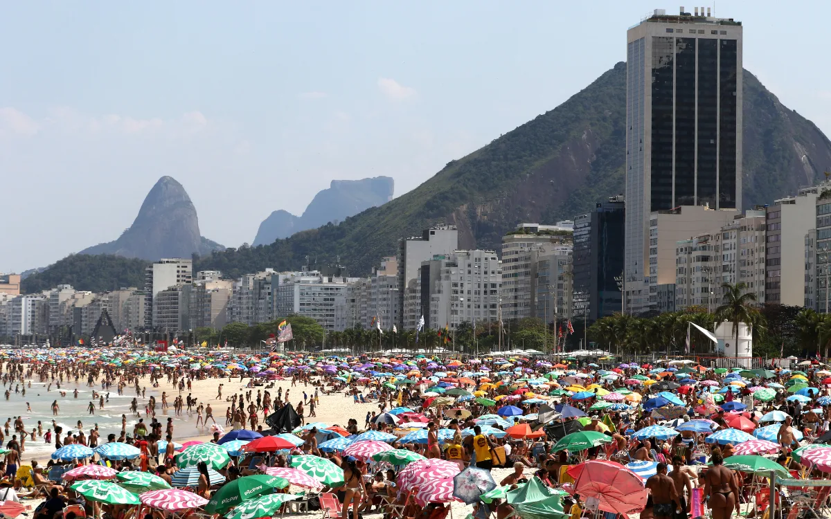 Calor aumenta e Rio de Janeiro registra sensação térmica recorde de 58,5°C