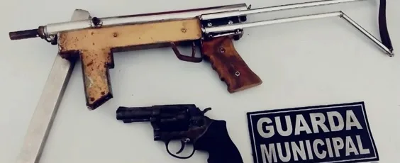 Duas armas são apreendidas em patrulhamento preventivo da Guarda Municipal da Serra