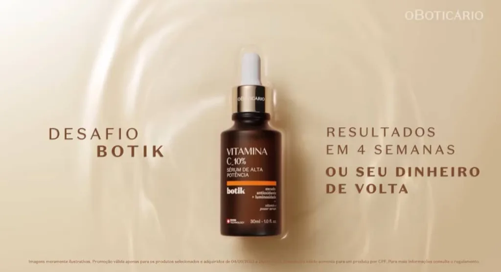 Botik, marca de cuidados faciais do Boticário, comunica lançamento de linha de vitamina C com squad formado por celebridades e embaixadoras da Geração Botik