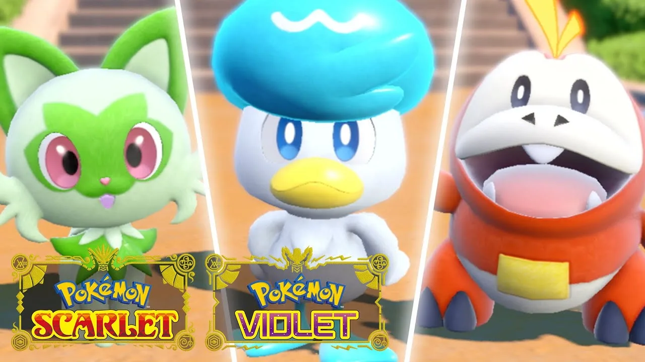 Novo trailer de Pokémon Violet e Scarlet é divulgado pela Nintendo