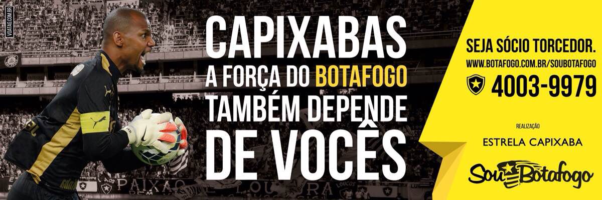 Capixabas: A força do Botafogo também depende de vocês. Seja sócio-torcedor!