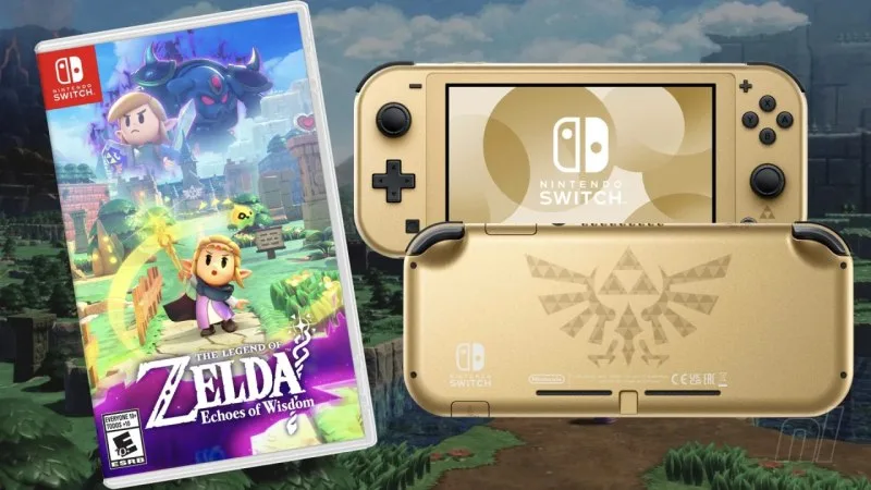 Nintendo apresenta Switch Lite dourado: Hyrule Edition