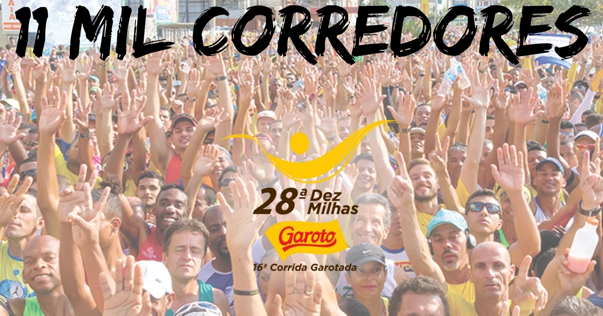 11 mil corredores! Dez Milhas Garoto e Corrida Garotada registram recorde de público