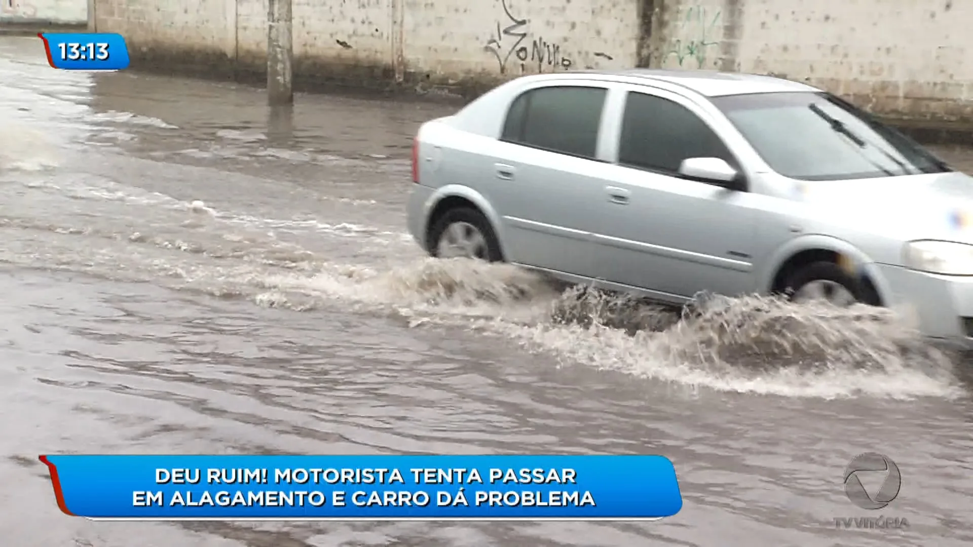 Chuva causa transtornos em Cobilandia