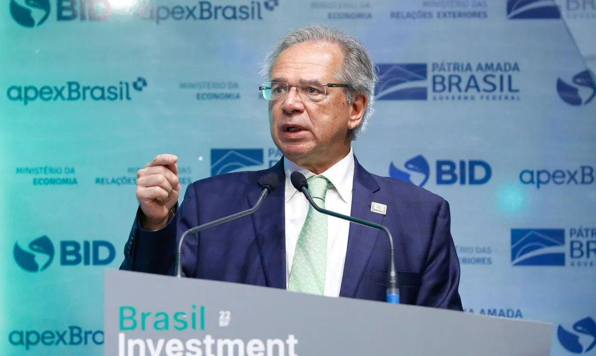 (São Paulo – SP, 14/06/2022) Palavras do Ministro da Economia Paulo Guedes. Foto: Alan Santos/PR