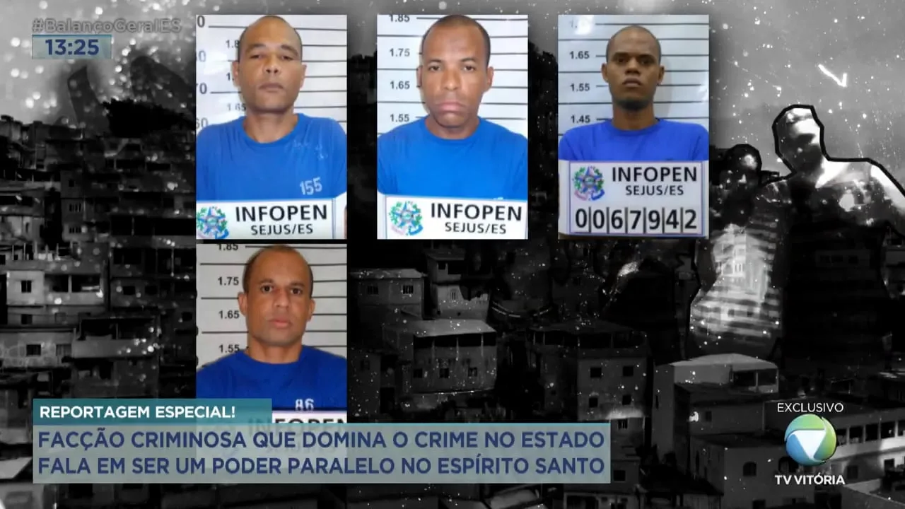 Facção criminosa fala em ser um poder paralelo no Espírito Santo