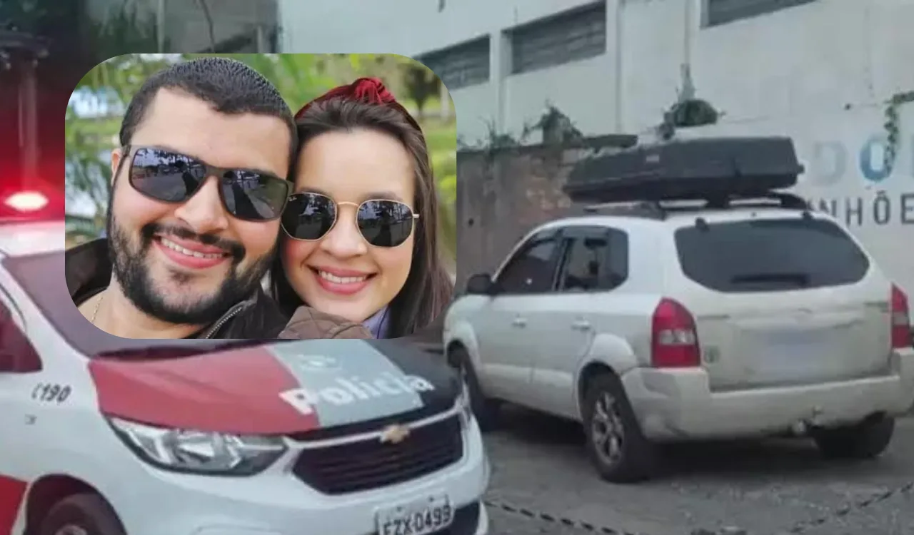 Casal volta da Argentina de carro, para em posto para descansar e é encontrado morto