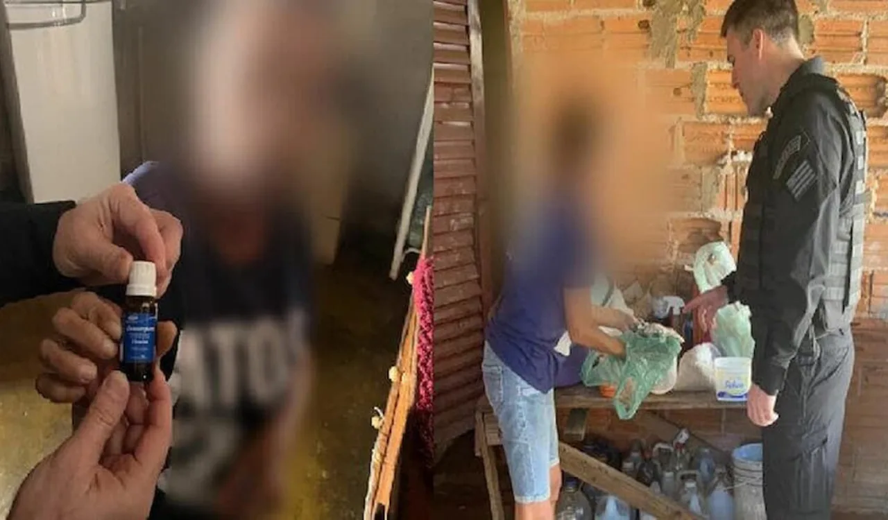 Mulher é presa suspeita de dopar e ferir companheiro com soda cáustica em Goiás