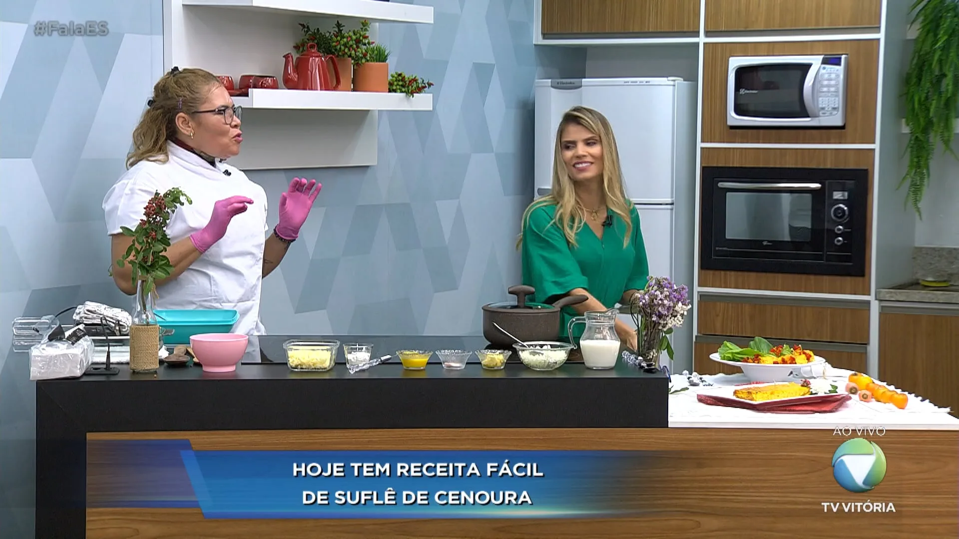 Aprenda uma receita fácil de suflê de cenoura