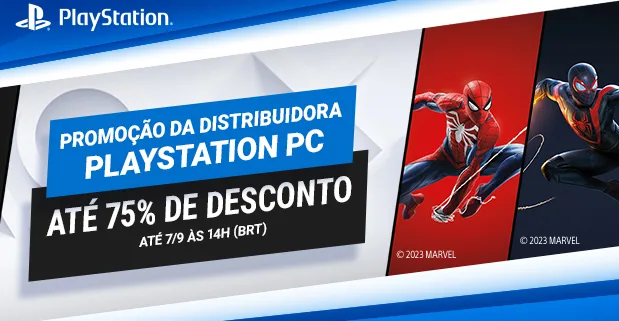 PlayStation Anuncia Promoção para Jogos de PC com Até 75% de Desconto