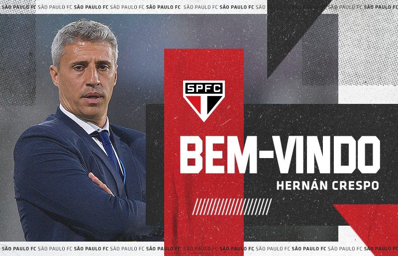 Hernán Crespo assina contrato para comandar o São Paulo até o fim de 2022