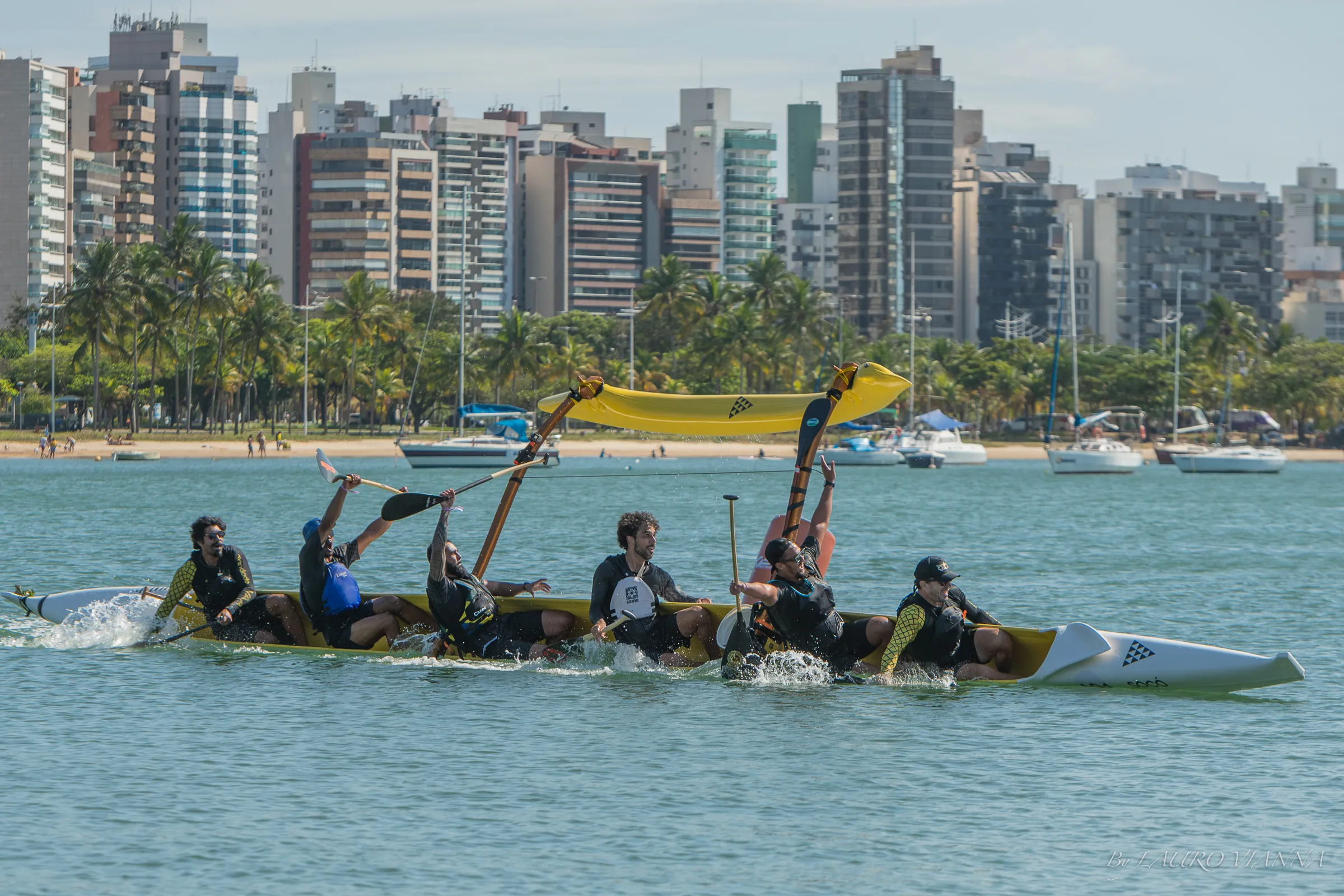 Capixaba de Canoa Havaiana: confira as fotos da 1ª etapa do estadual