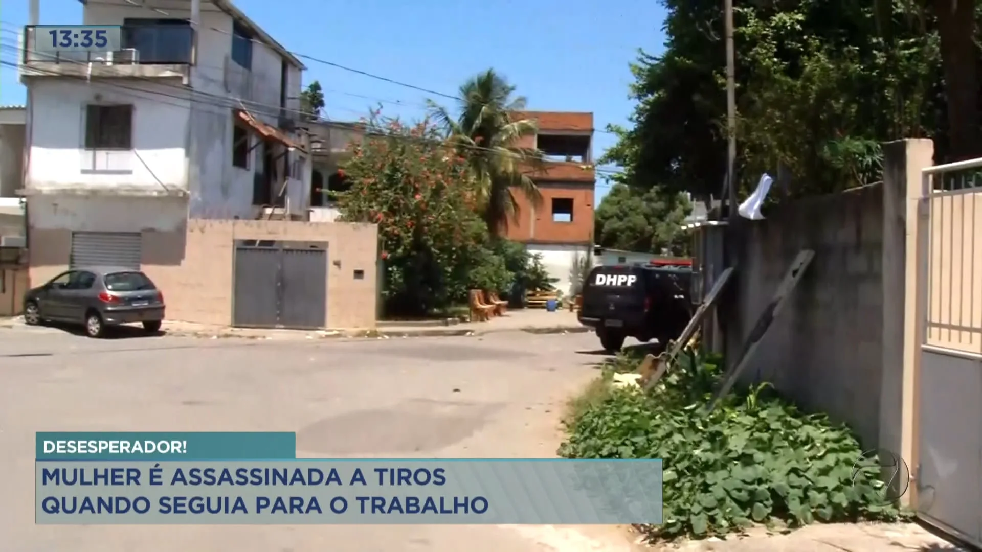 Mulher é assassinada a caminho do trabalho