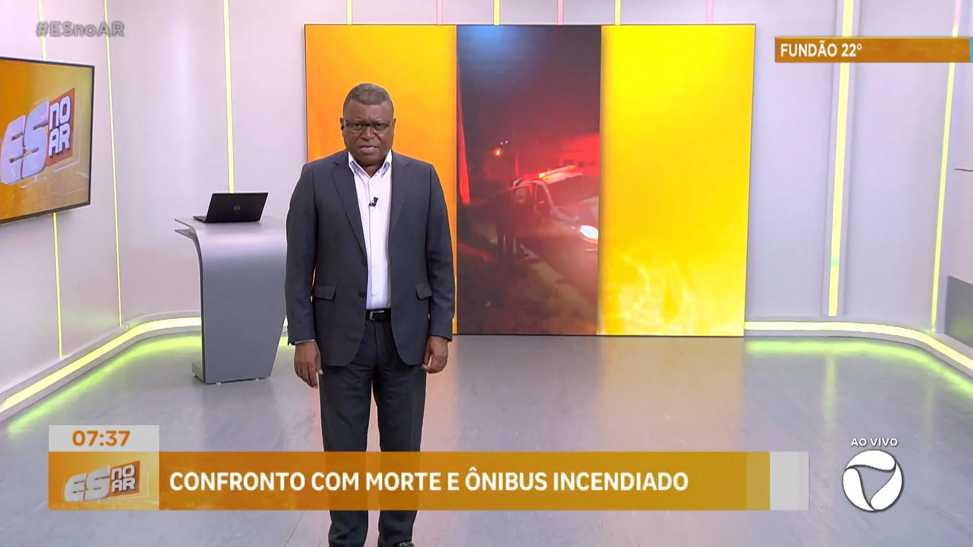 Confronto com morte e ônibus incendiado no Sul do ES