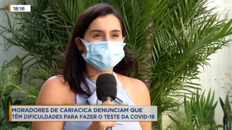 Moradores de Cariacica denunciam dificuldades para fazer teste de Covid-19