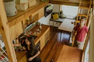 Interior tiny house 