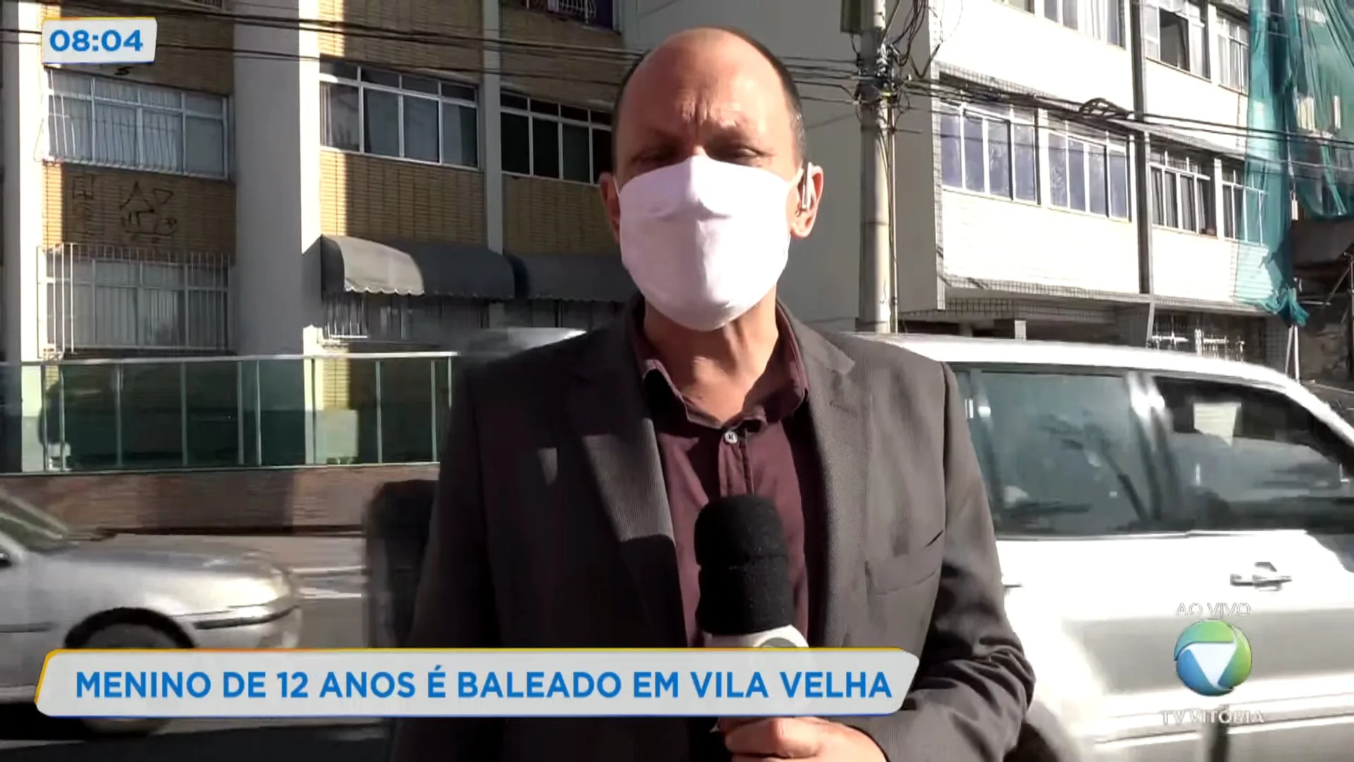 Menino de 12 anos é baleado em Vila Velha