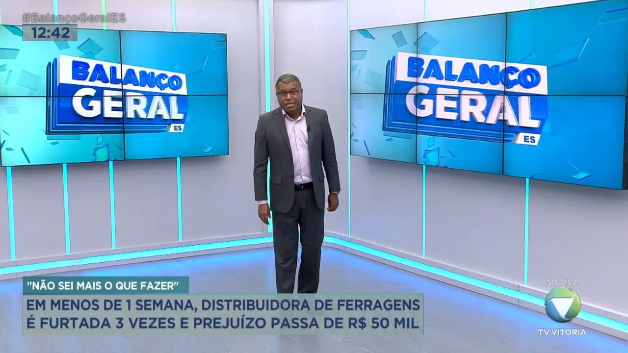 Distribuidora de ferragens tem fiação elétrica furtada em Vila Velha