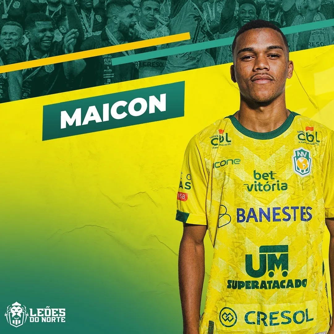 Nova Venécia anuncia lateral-esquerdo Maicon, destaque do Capixabão