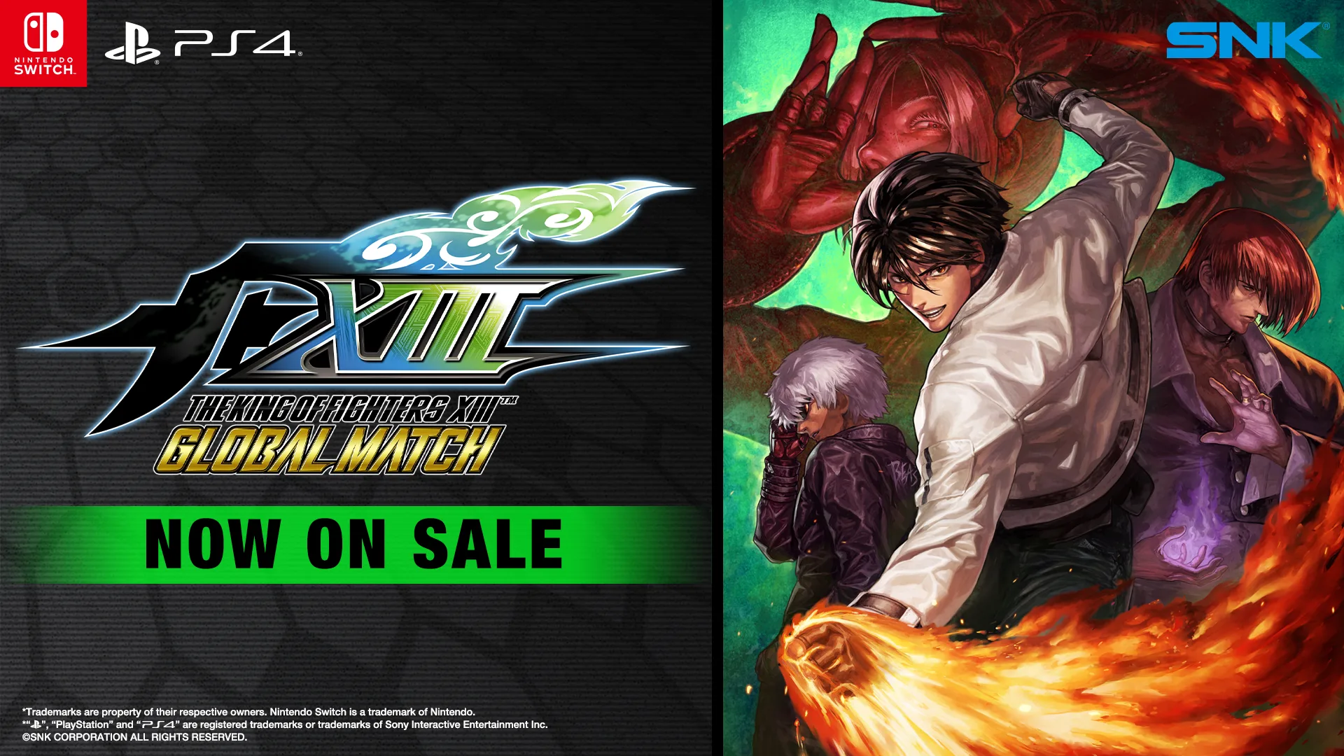 THE KING OF FIGHTERS XIII Global Match é aprimorado para partidas online!