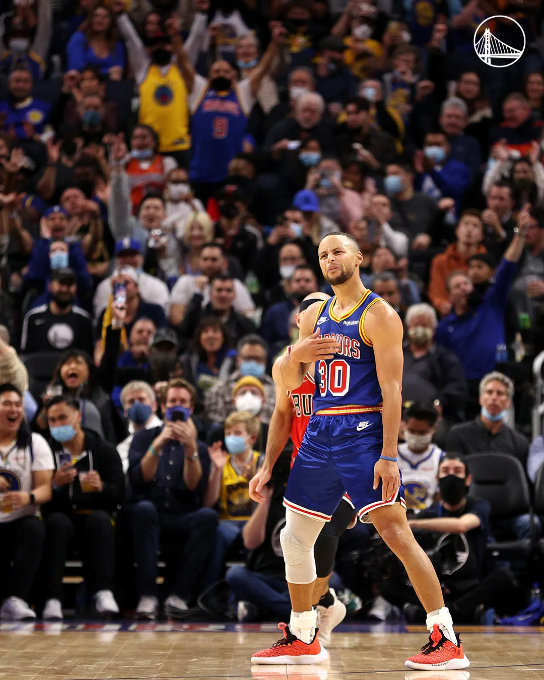 Curry faz 40 pontos contra o Chicago Bulls e bate recorde de cestas de 3 na NBA