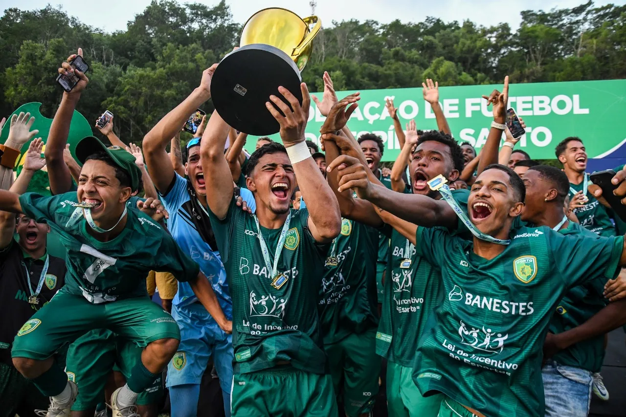 Dominante! Porto Vitória é campeão do Capixabão Sub-20