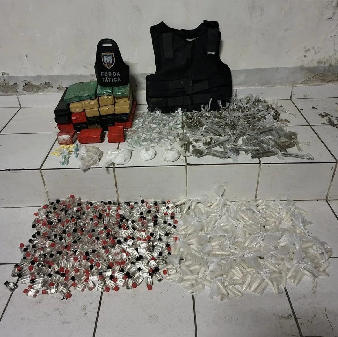 Polícia apreende drogas avaliadas em mais de R$ 100 mil em mangue de Vitória