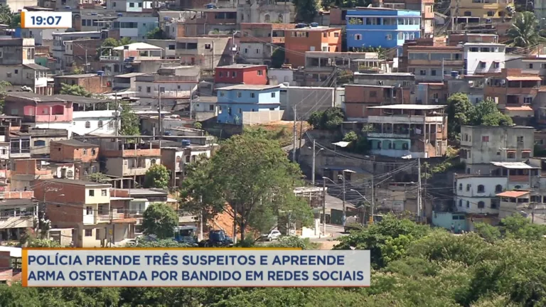 Polícia prende suspeitos e apreende arma que bandidos ostentaram em vídeo na Internet