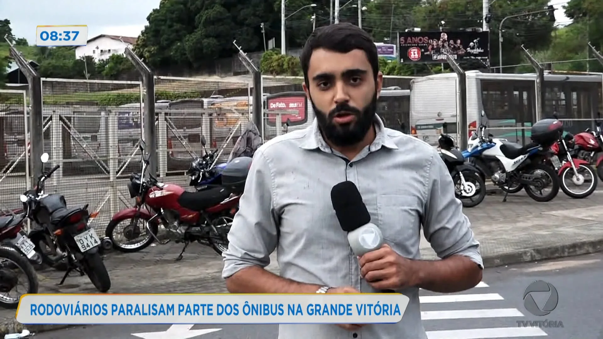 Rodoviários paralisam parte dos ônibus na Grande Vitória