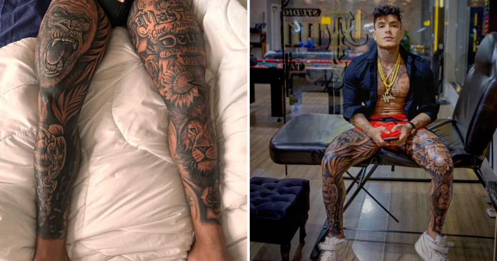 Fotos: Victor Igoh faz tatuagem com sedação e mostra o que é: "Sem dor" Fotos: Victor Igoh faz tatuagem com sedação e mostra o que é: "Sem dor"